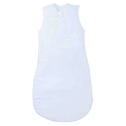 Gigoteuse Bébé Hiver Double Gaze De Coton Bio 6/24 Mois -Lematelas Soldes Boutique gigoteuse blanche fond blanc 2