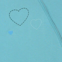 Gigoteuse Bébé été Jersey Bio Turquoise -Lematelas Soldes Boutique gigoteuse turquoise 3