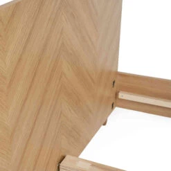 Lit En Bois Imitation Chêne - LT0020 8 Lit En Bois Imitation Chêne - LT0020 -Lematelas Soldes Boutique herringbonezoom