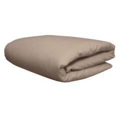 Housse De Couette Bébé Percale 80x120 -Lematelas Soldes Boutique housse couette percale argent fond blanc 2 1