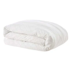 Housse De Couette 100% Coton Broderie Anglaise -Lematelas Soldes Boutique housse de couette jeanne coco fond blanc