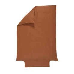 Housse De Couette Bébé 100% Coton Bio 100x140 -Lematelas Soldes Boutique housse de couette rouille fond blanc