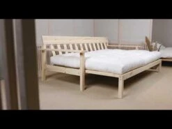 Banquette UNWIND En Pin Massif Naturel Avec Matelas Futon 130x190 17 Banquette UNWIND En Pin Massif Naturel Avec Matelas Futon 130x190 -Lematelas Soldes Boutique hqdefault 54 10