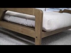 Banquette Ajustable GRAB En Pin Massif Foncé Avec Matelas Futon 130x190 -Lematelas Soldes Boutique hqdefault 54 28