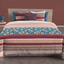 Parure De Lit Jaipur Bleu