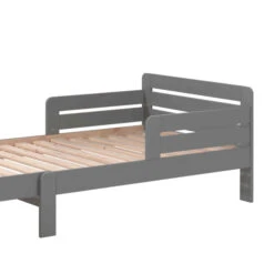 Lit évolutif Enfant En Bois Gris 90x140/200 Cm - LT2038-1 -Lematelas Soldes Boutique jumper gris fond blanc 4 1