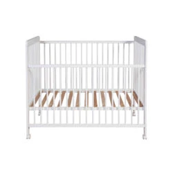 Lit Bébé Coulissant à Barreaux 60x120 -Lematelas Soldes Boutique lit b b coulissant barreaux 60x120 cm fond blanc
