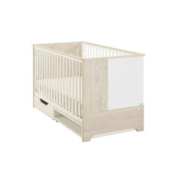 Lit Bébé évolutif Sacha 70x140 + Tiroir De Lit - Galipette