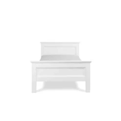 Lit En Bois Coloris Blanc - LT7009 -Lematelas Soldes Boutique lit blanc 3