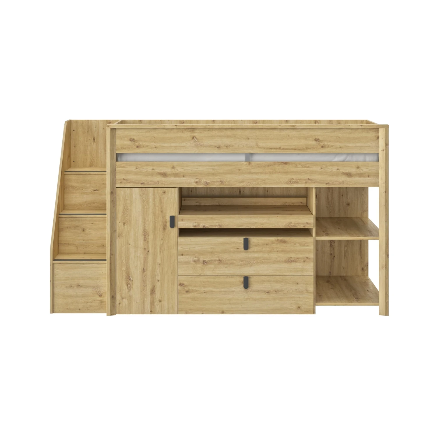 Ensemble Lit Multifonctions Avec Matelas Mousse 90x200 - LT5081 6 Ensemble Lit Multifonctions Avec Matelas Mousse 90x200 - LT5081 – Image 6