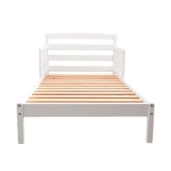 Lit Enfant En Pin Massif - LT37001 -Lematelas Soldes Boutique lit paulina face blanc fond blanc 1 1