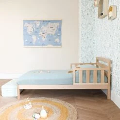 Lit Enfant En Pin Massif - LT37001 -Lematelas Soldes Boutique lit paulina naturel ambiance 1 2