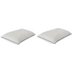 Lot De 2 Oreillers Softmemory Effet Mémoire De Forme Someo 40x60
