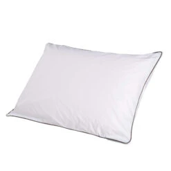 Lot De 2 Oreillers Mousse Mémoire Végétale Et Taies D'oreillers Percale Someo -Lematelas Soldes Boutique lot 2 oreiller mousse memoire vegetale 3
