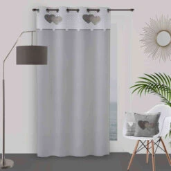 Rideau à œillets Love 135x250 Cm