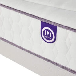 Matelas Merinos Ressorts Ensachés Et Mémoire De Forme Beauty Bed -Lematelas Soldes Boutique mat beauty bed zoom ganse fond blanc