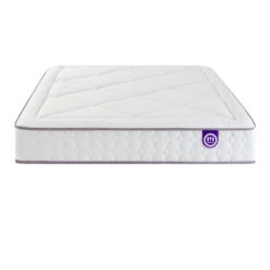 Matelas Merinos Ressorts Ensachés, Mémoire De Forme Et Latex Full Bed -Lematelas Soldes Boutique mat full bed face fond blanc