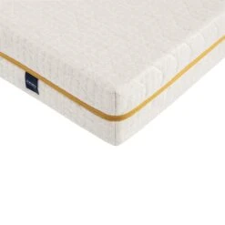 Ensemble Matelas Mousse Recyclée, Sommier, Pieds Et Tête De Lit Aube 400 - SOMEO -Lematelas Soldes Boutique matelas aube400 zoom lateral fond blanc 2