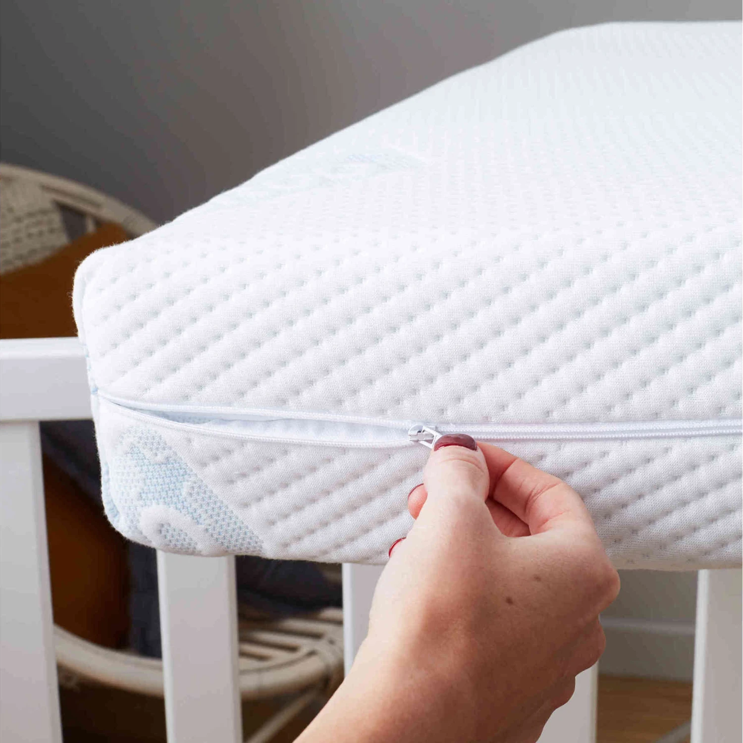 Matelas Bébé Allergostop Déhoussable Et Lavable – Image 4