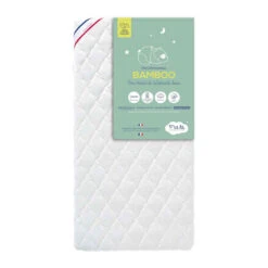 Matelas Bébé Déhoussable Ultra-doux BAMBOO Sans Traitement