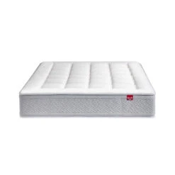 Matelas Capitonné Epeda Ressorts Ensachés, Cachemire Et Soie Le Majestueux -Lematelas Soldes Boutique matelas majestueux face fond blanc