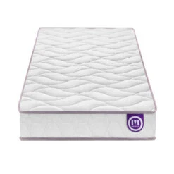 Ensemble Merinos Matelas Junior Mousse Clear, Sommier En Kit Déco Et Pieds -Lematelas Soldes Boutique matelas merinos clear 90x190 face fond blanc 2