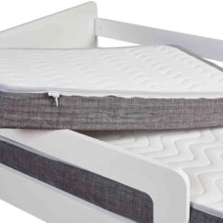 Lit Enfant évolutif Avec Matelas évolutif 2 Parties 90x140 à 90x200 -Lematelas Soldes Boutique matelas pour lit volutif enfant confort zoom fermeture 1