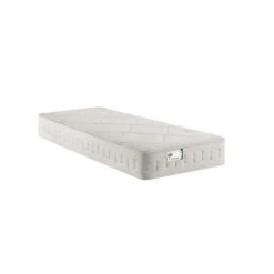 Matelas Simmons Ressorts Ensachés, Mousse, Lin Et Fibres Recyclées F1rst FR.2 -Lematelas Soldes Boutique matelas simmons first2 1place 3 4 fond blanc
