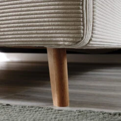 Lit Capitonné En Velours Avec Tête De Lit Lisse - LT8002 14 Lit Capitonné En Velours Avec Tête De Lit Lisse - LT8002 -Lematelas Soldes Boutique mattis beige cotel zoom pied ambiance