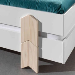 Pack 2 Lits Enfant En Bois Avec Pieds Flèche 90x200 Cm - LT2056 6 Pack 2 Lits Enfant En Bois Avec Pieds Flèche 90x200 Cm - LT2056 -Lematelas Soldes Boutique modulo fleche zoom 2
