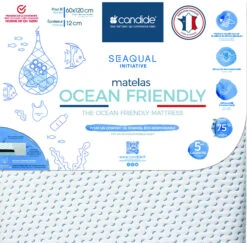 Candide Matelas Bébé Déhoussable éco-responsable OCEAN FRIENDLY 12 Candide Matelas Bébé Déhoussable éco-responsable OCEAN FRIENDLY -Lematelas Soldes Boutique ocean friendly fond blanc 3
