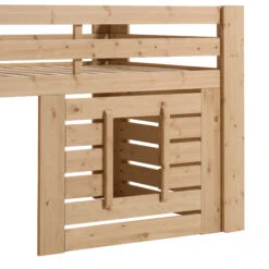 Lit Enfant Compact En Bois Massif 90x200 Cm - LT2062 -Lematelas Soldes Boutique oliver fond blanc 2