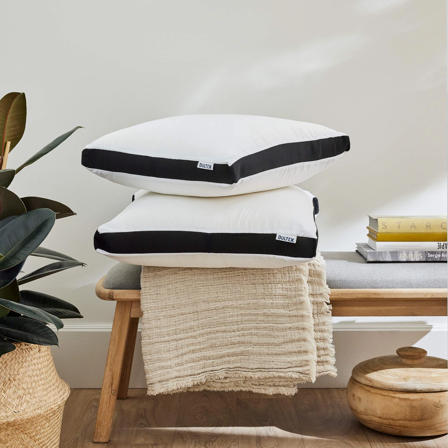 Lot De 2 Oreillers Bultex Aeropower 2 Lot De 2 Oreillers Bultex Aeropower – Image 2