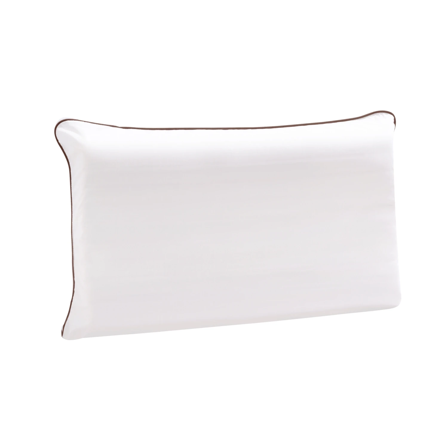 Lot De 2 Oreillers Ergonomiques Latex Naturel Et Taies D'oreillers Percale Someo 40x60 – Image 7