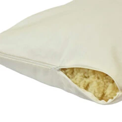 Oreiller Coton Bio Ferme 50% Laine 50% Latex Naturel -Lematelas Soldes Boutique oreiller hana zoom fond blanc 3