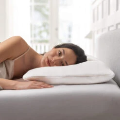 Oreiller Tempur Comfort PureClean Medium -Lematelas Soldes Boutique oreiller tempur comfort pureclean ambiance 2