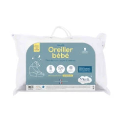 Pack Couette Légère Et Oreiller Moelleux Bébé Anti-acariens -Lematelas Soldes Boutique oreillerb b encart 1