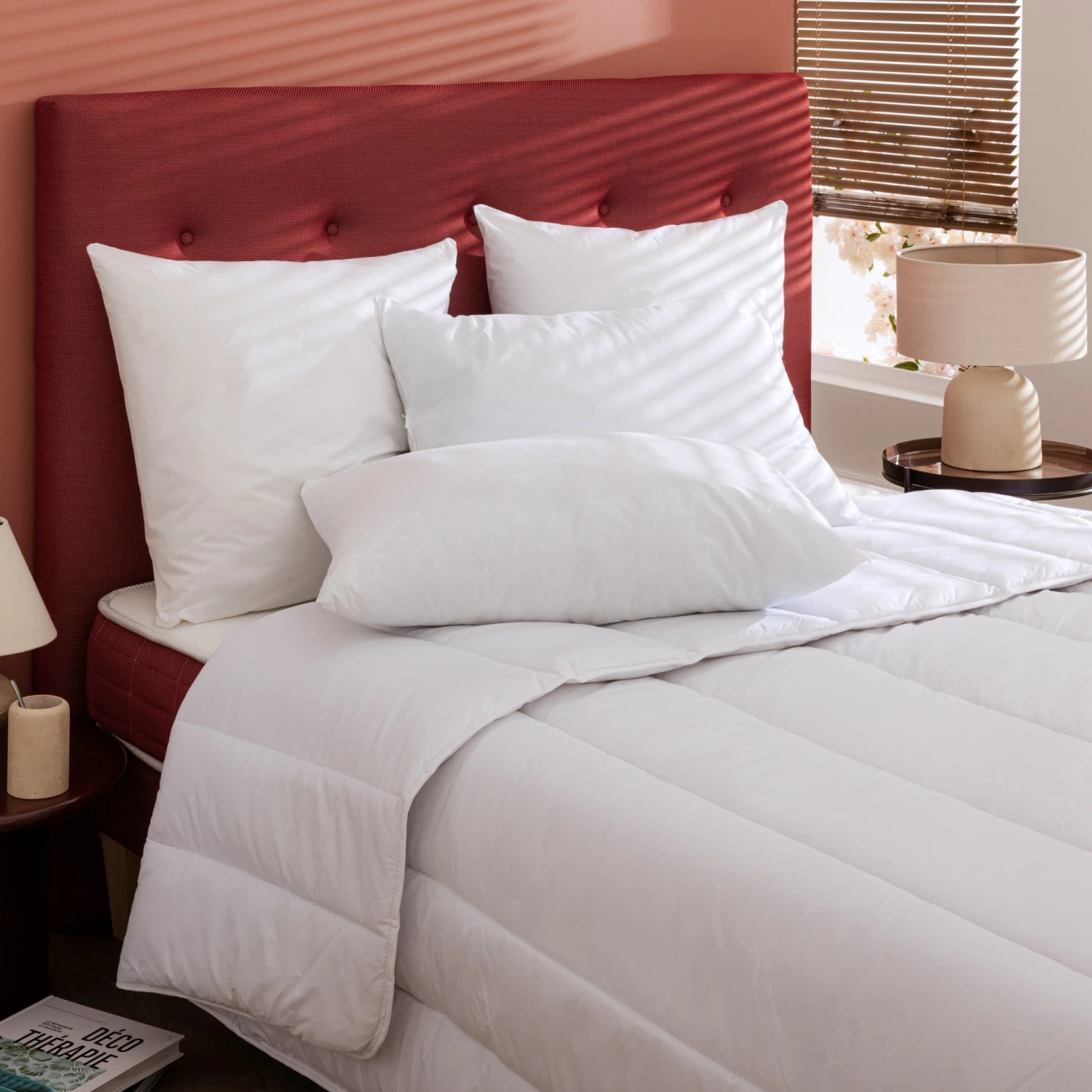 Oreiller éco Naturel Moelleux Enveloppe Coton Bio Someo 2 Oreiller éco Naturel Moelleux Enveloppe Coton Bio Someo – Image 2