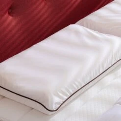 Oreiller Ergonomique Latex Naturel Et Taie D'oreiller Percale Someo 40x60 11 Oreiller Ergonomique Latex Naturel Et Taie D'oreiller Percale Someo 40x60 -Lematelas Soldes Boutique oreillers ergonomiques latex someo zoom ambiance