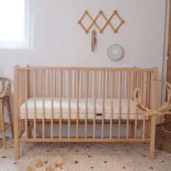 Candide Matelas Bébé En Fibres De Coton Recyclées ORGANIC COTON -Lematelas Soldes Boutique organic coton ambiance 4