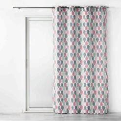 Rideau à œillets Palpito 140x260 Cm -Lematelas Soldes Boutique palpito rose 1
