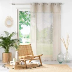 Voilage à œillets Eleania 140x240