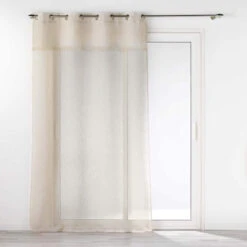 Voilage à œillets Eleania 140x240 -Lematelas Soldes Boutique panneau a oeillets lin eleania ambiance 2