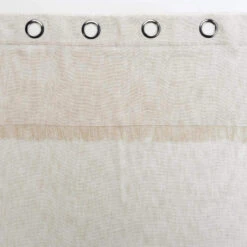 Voilage à œillets Eleania 140x240 -Lematelas Soldes Boutique panneau a oeillets lin eleania zoom 2