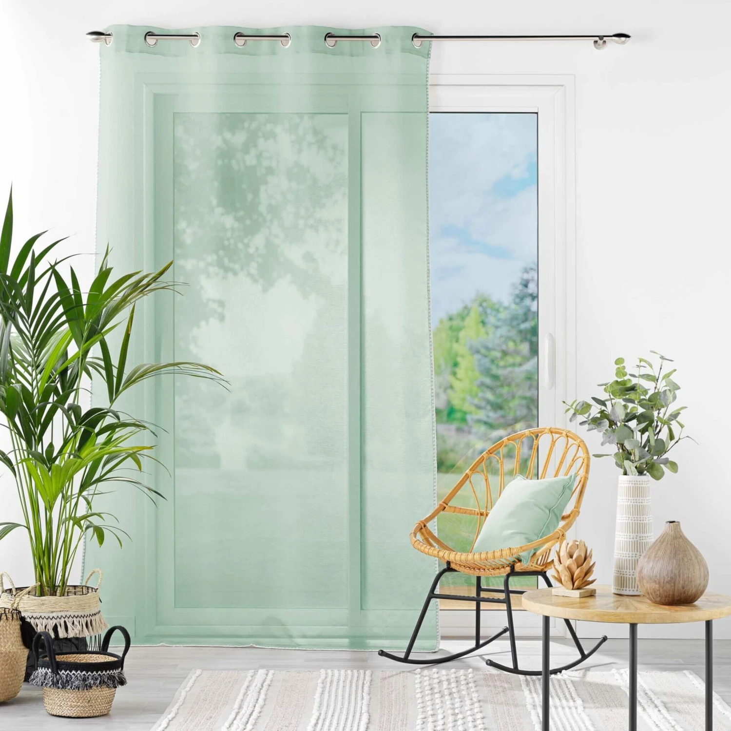 Voilage à œillets Louise 140x240 4 Voilage à œillets Louise 140x240 – Image 4