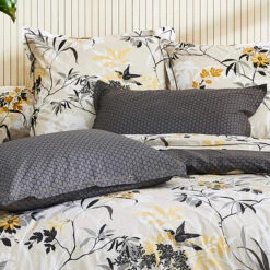 Parure De Lit Percale Asia Beige - Tradilinge -Lematelas Soldes Boutique parure asia beige zoom 1