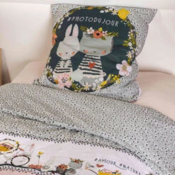 Parure De Lit Enfant Jardinage -Lematelas Soldes Boutique parure jardin 3