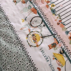 Parure De Lit Enfant Jardinage -Lematelas Soldes Boutique parure jardin 5