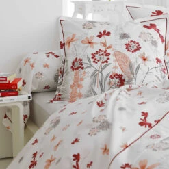Parure De Lit Percale Petite Folie Rouge - Tradilinge -Lematelas Soldes Boutique parure petite folie rouge 3