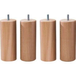 Ensemble Matelas Sommier, Mémoire De Forme 24cm MM5 -Lematelas Soldes Boutique pieds bois massif 15 cm 1